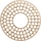 Ekena Millwork Fink Wood Fretwork Pierced Ceiling Medallion, Alder, 20"OD x 7 1/4"ID x 3/8"T CMWP20X20X0375FFAL - alternate 1